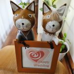 ウェルカムドール&フォトフレーム猫Large
